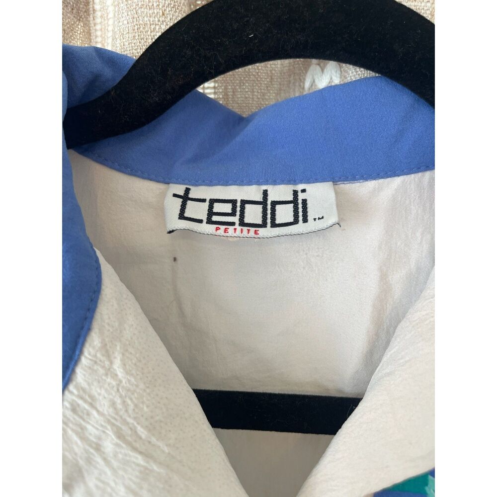 Teddi 80s Floral Top - Picture 3 of 4